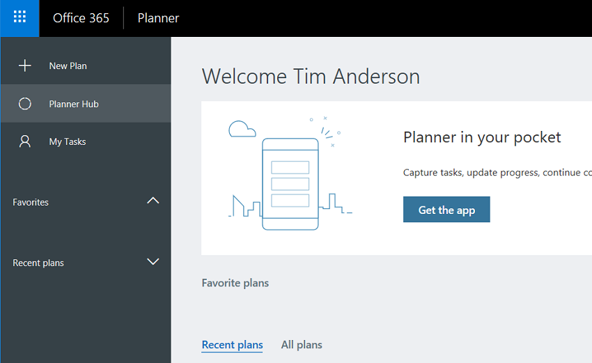 Planner, an Office 365 application